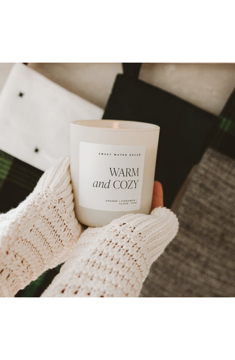 SWEET WATER DECOR 15 oz Matte Candle, Alternate, color, Warm & Cozy
