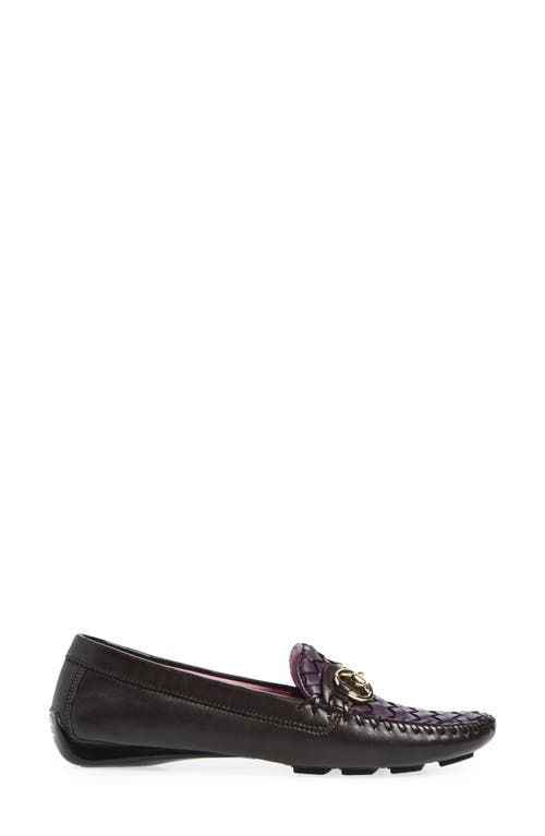 Robert Zur Perlata Driving Shoe In Purple