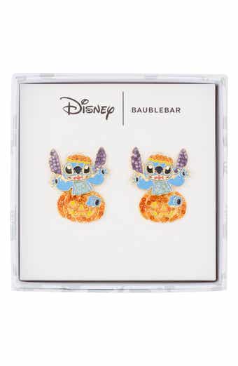 Disney Stitch Pumpkin Drop Earrings
