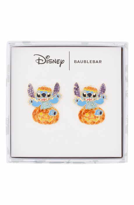 Disney Stitch Pumpkin Drop Earrings