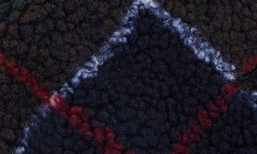 Barbour Field Tartan Fleece Touchscreen Gloves In Multi