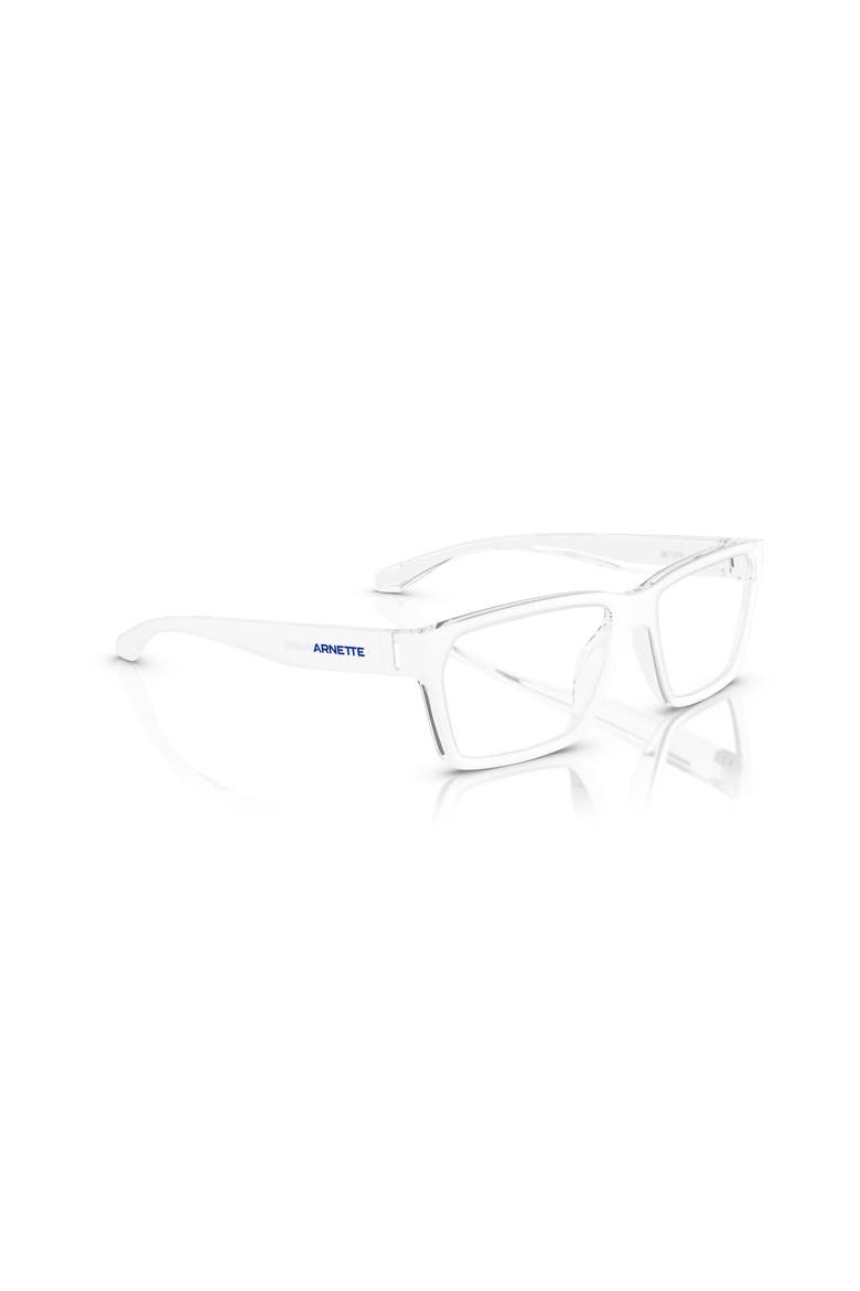 53mm Rectangle optical glasses, Alternate, color, Transparent