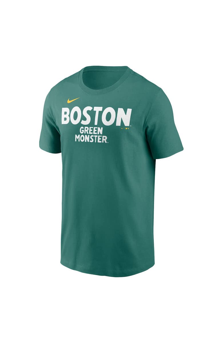 Nike Men's Nike  Green Boston Red Sox 2025 City Connect Wordmark T-Shirt, Alternate, color, 