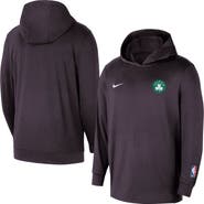 Nike Men's Nike  Black Boston Celtics Authentic Practice Yoga Restore Pullover Hoodie