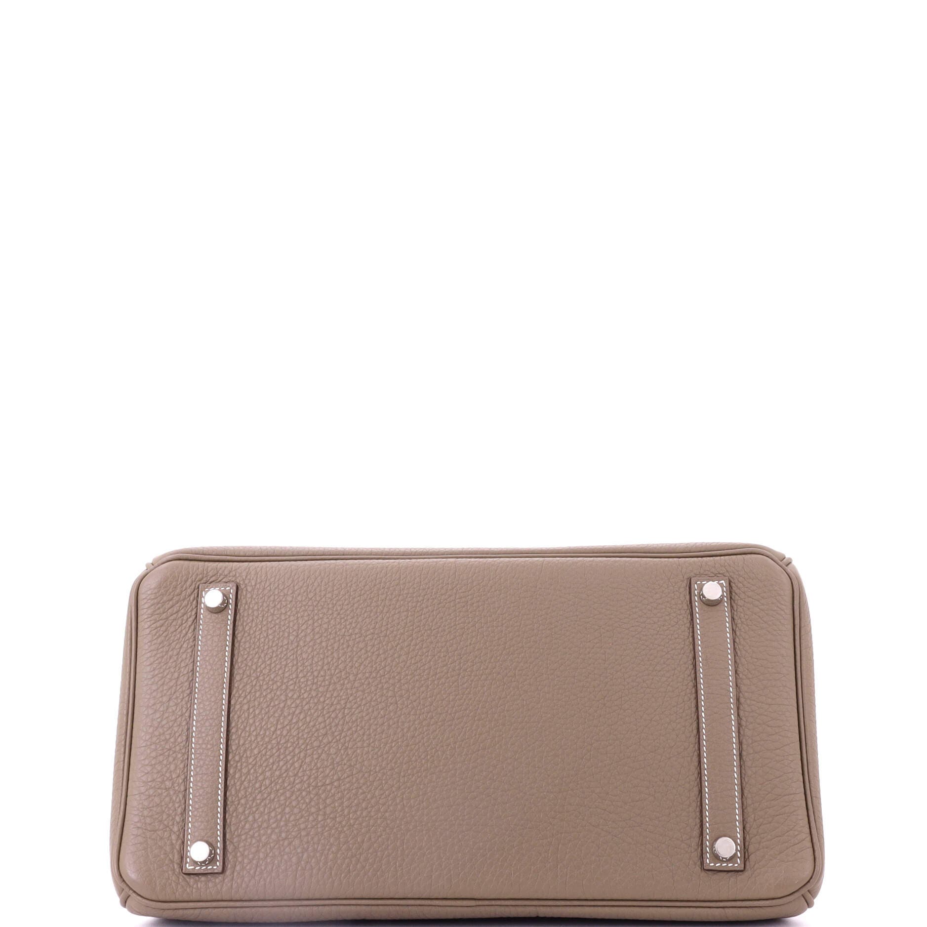 Pre-Owned Hermes Birkin Handbag Grey Togo with Palladium Hardware 35, Alternate, color, 