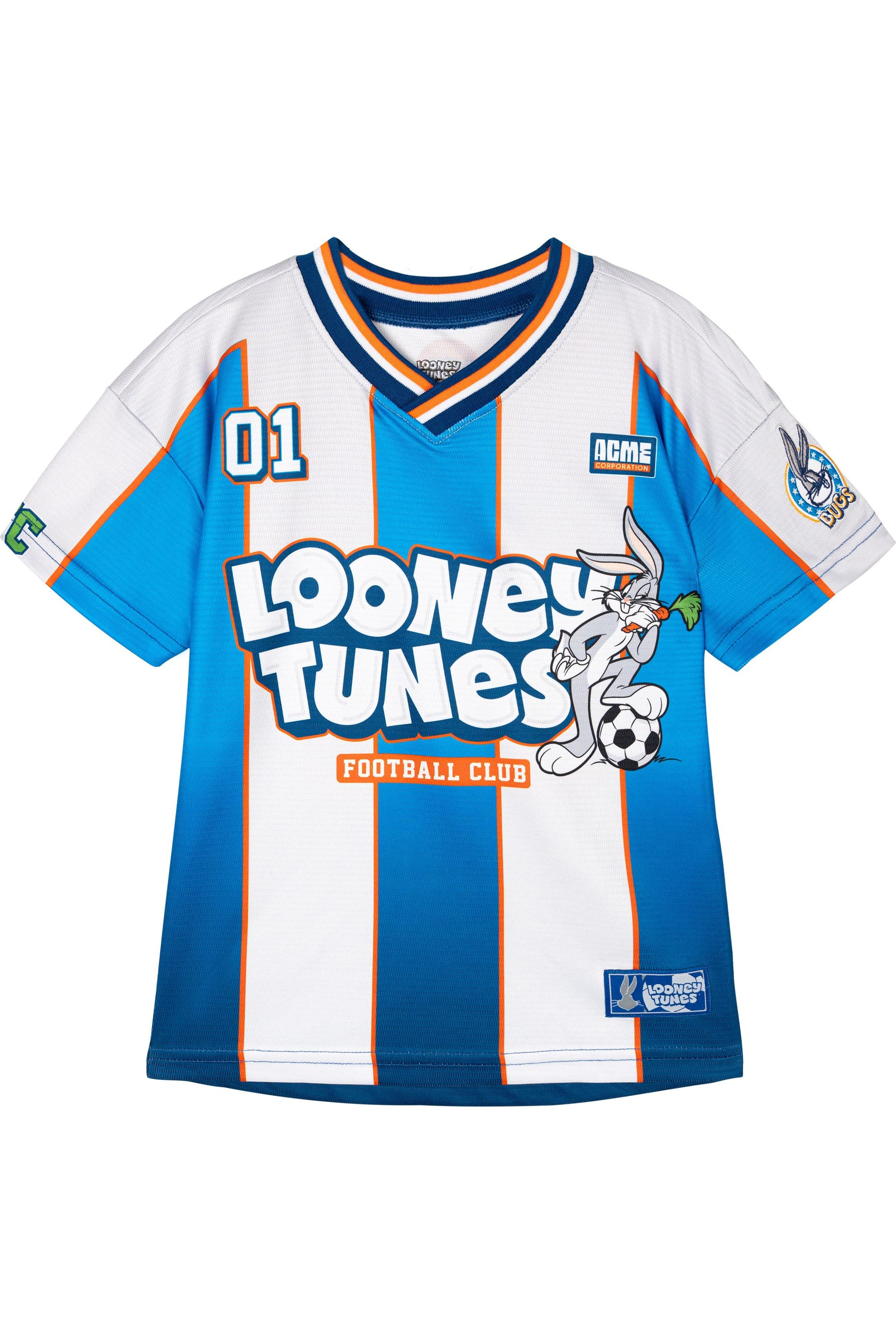 selected Blue White Stripe