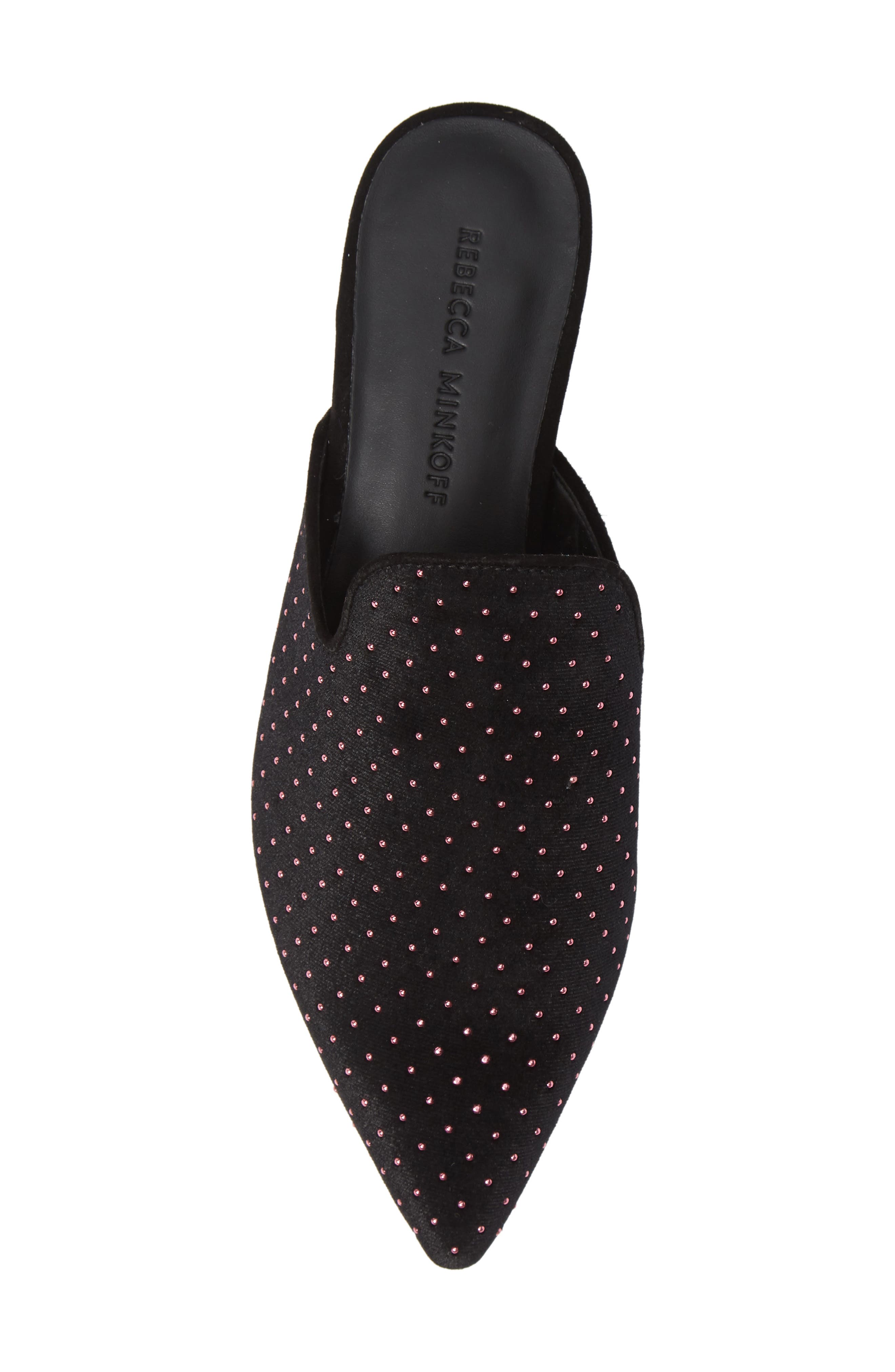 Rebecca Minkoff Chamille Velvet Mule, Alternate, color, 