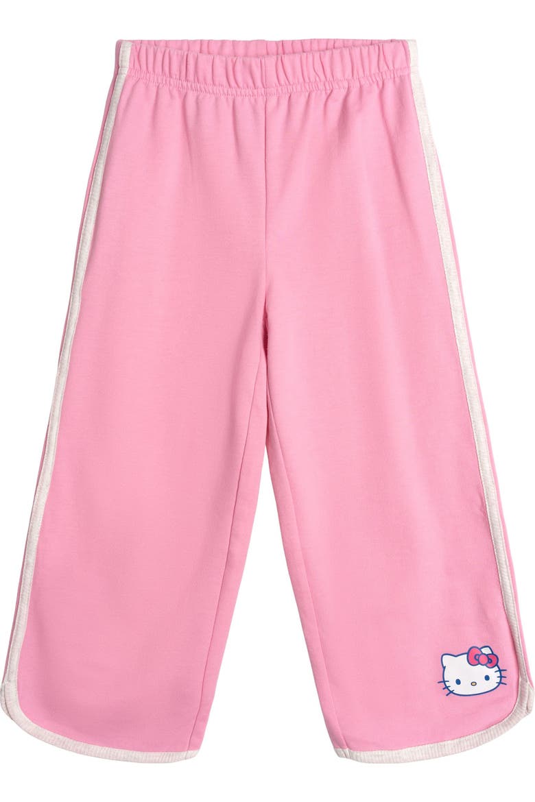 2-Piece T-Shirt and Pants Set, Alternate, color, Pink Oatmeal Heather