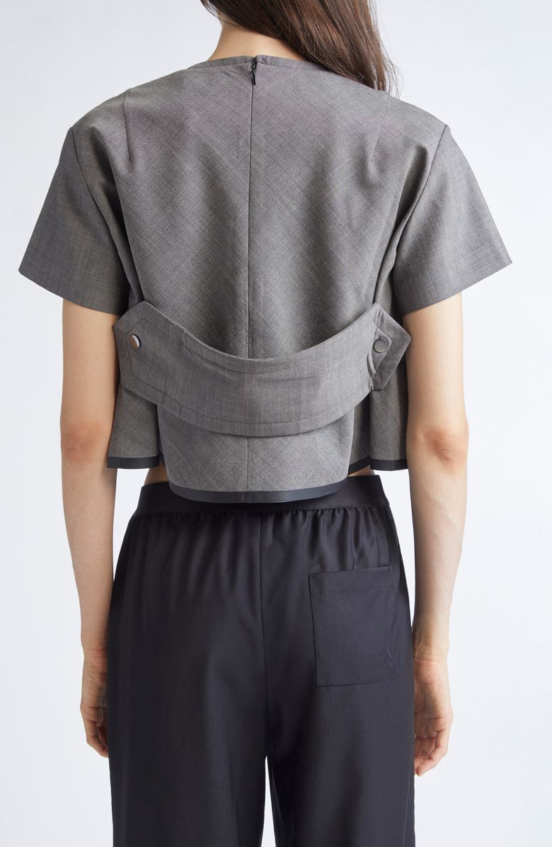 NACKIYÈ Pixie Virgin Wool Swing Top, Alternate, color, Anthracite