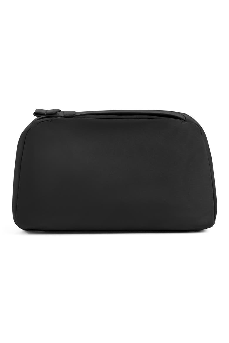 The Large Toiletries Bag, Alternate, color, JET BLACK