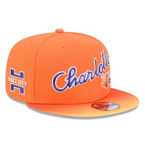 Men's New Era Orange Charlotte Hornets 2025/26 City Edition Alternate 9FIFTY Snapback Hat