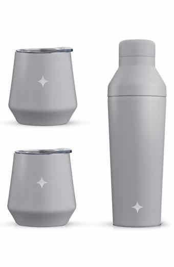 JoyJolt Stainless Steel Cocktail Shaker & Travel Cup Set