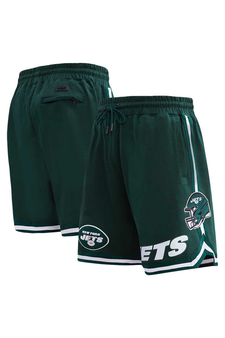 Men's Pro Standard Green New York Jets Classic Chenille Shorts, Main, color, Green