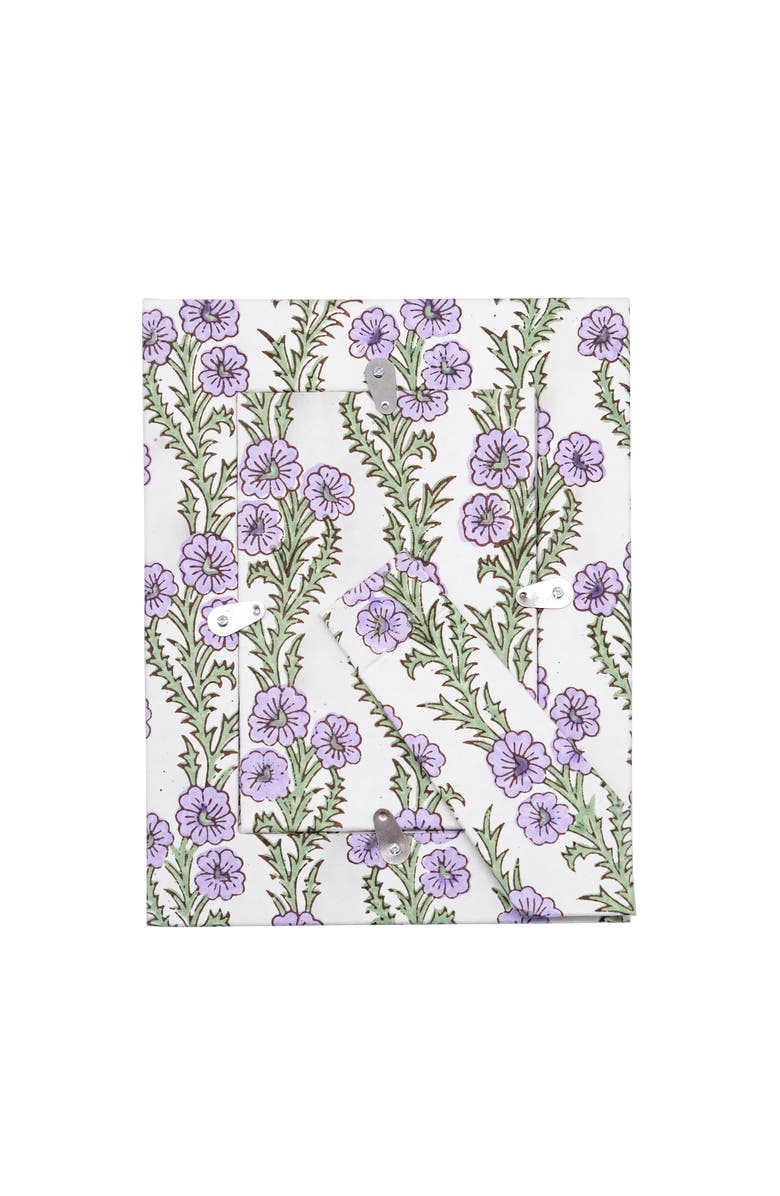 Inner Child Purple Forget-Me-Not Picture Frame with Oval Opening, 4x6, Alternate, color, Purple