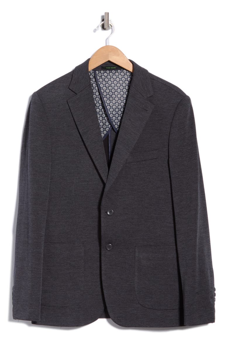 Waffle Sport Coat, Alternate, color, GREY