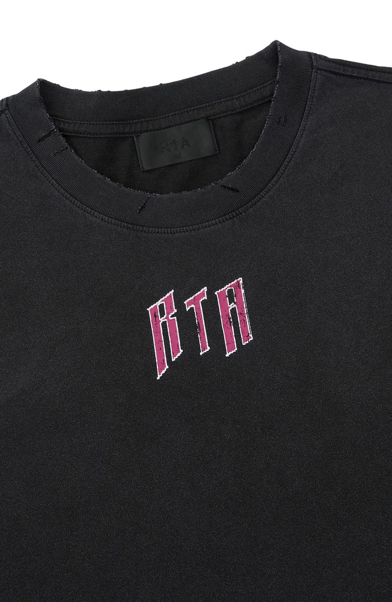 RtA Marceau Oversize Graphic T-Shirt, Alternate, color, 