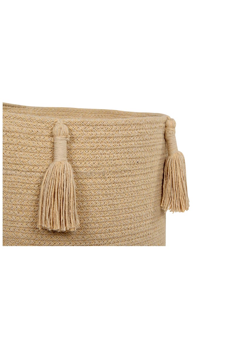 Tassel Basket, Alternate, color, HONEY