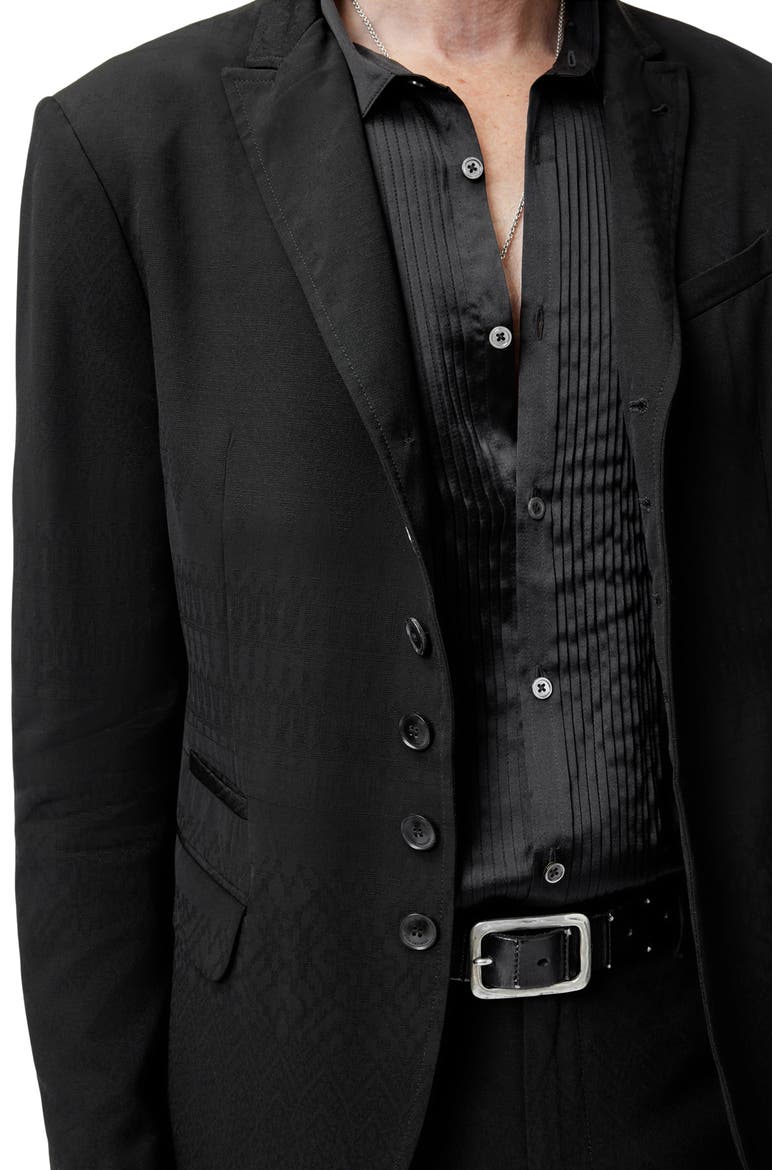 Gerry Slim Fit Blazer, Alternate, color, BLACK