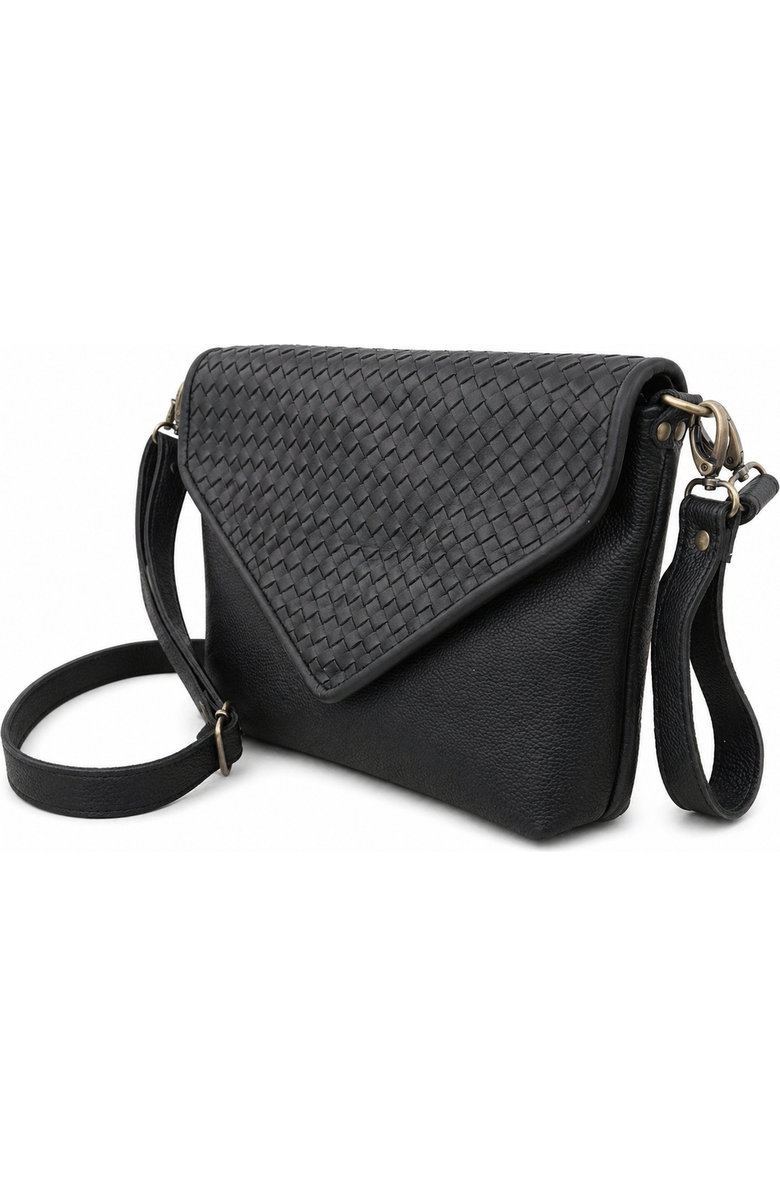 Amasouk Woven Everyday Bag, Alternate, color, Black