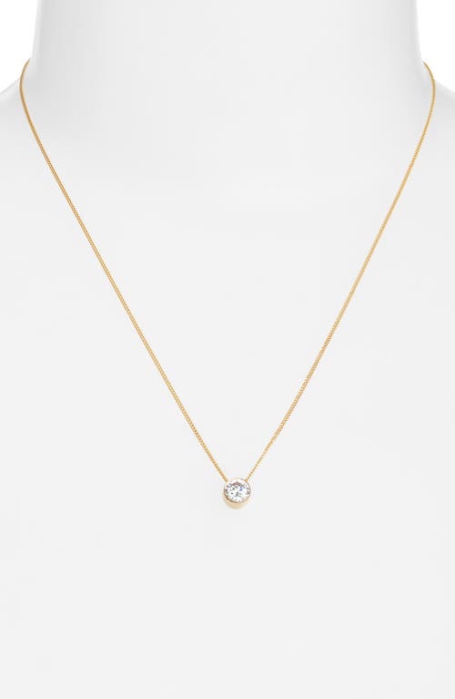 Set & Stones Birthstone Pendant Necklace In Gold