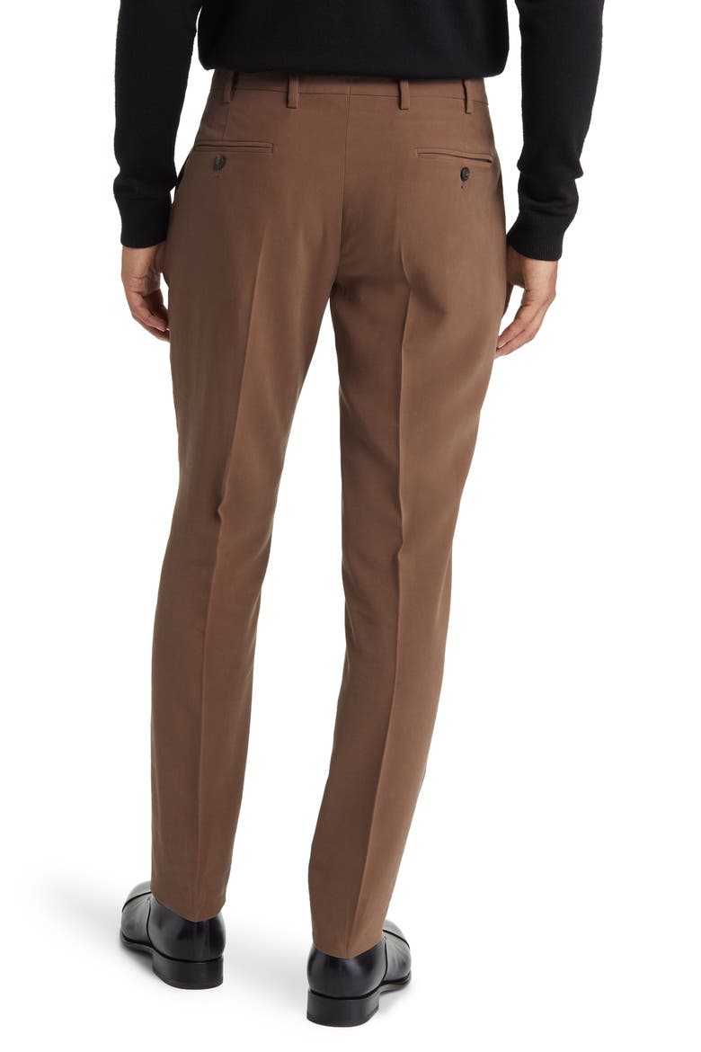 Emporio Armani Flat Front Trousers (Men) | Nordstromrack