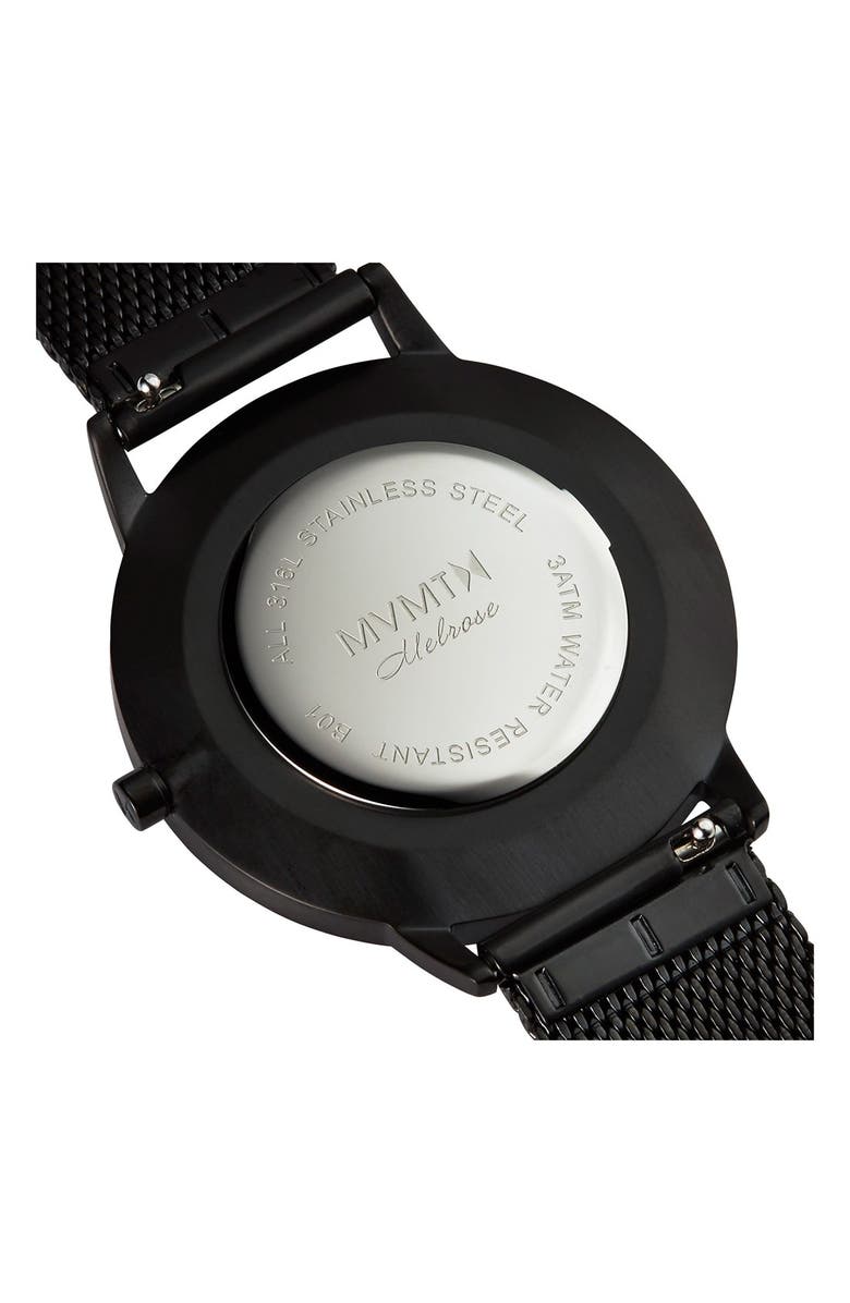 MVMT WATCHES MVMT Boulevard Mesh Strap Watch, 38mm, Alternate, color, 