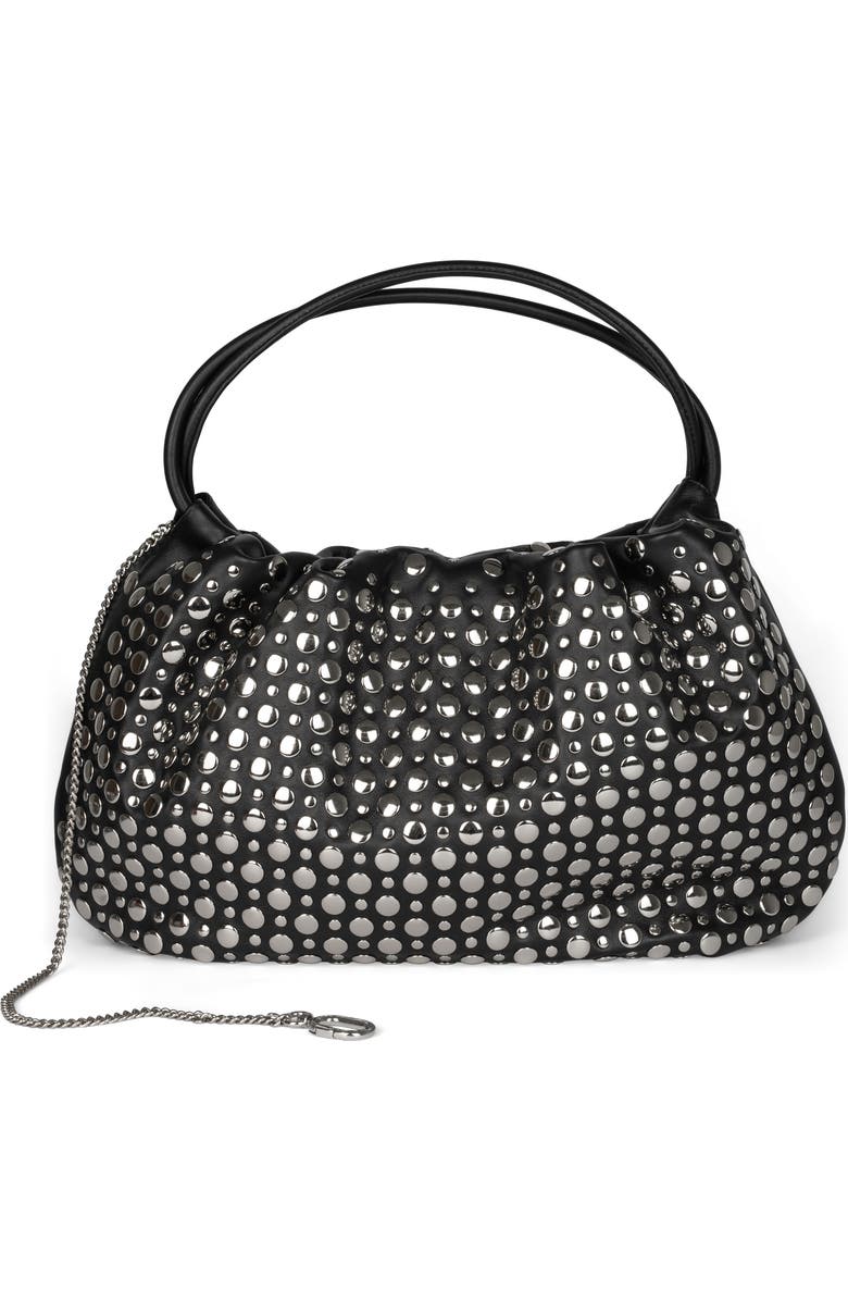 Jeffrey Campbell Brat Leather Shoulder Bag, Alternate, color,