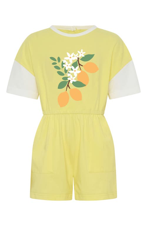 Tiny Tribe Kids' Lemon Relaxed Fit Romper