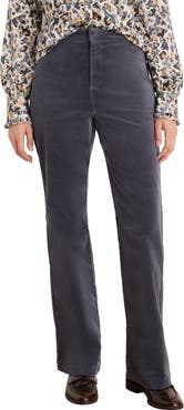 NIC+ZOE Berkeley Stretch Velvet Bootcut Pants