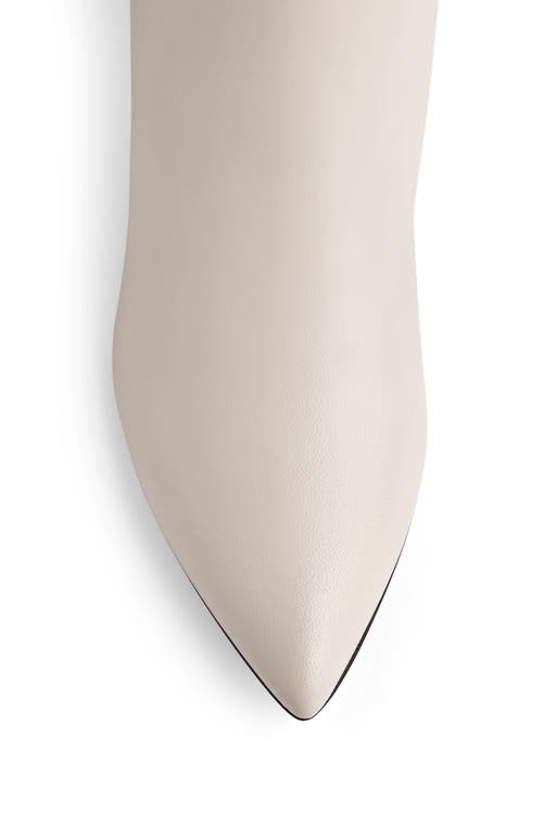 Neil J. Rodgers Eva Slouch Boot In Creme Nappa