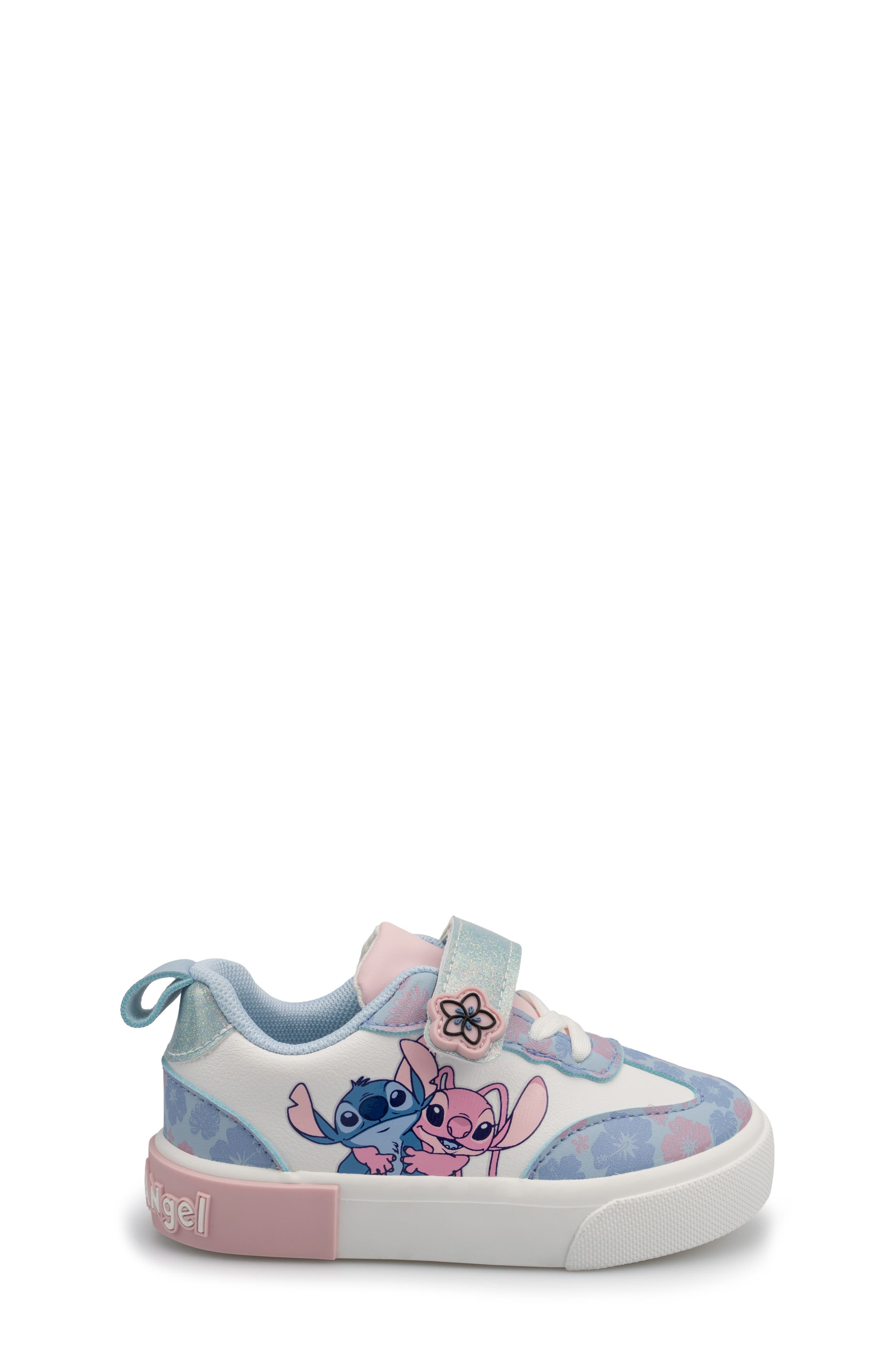 Ground Up Kids' Disney<sup>®</sup> Stitch and Angle Court Sneaker, Alternate, color, 