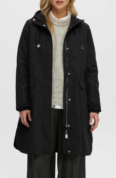Noize Mid Length Rain Coat