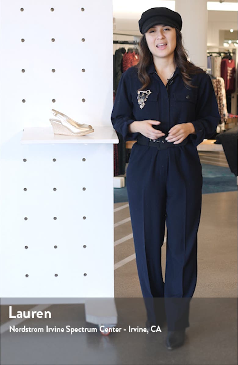 Gigi Slingback Wedge Sandal, sales video thumbnail