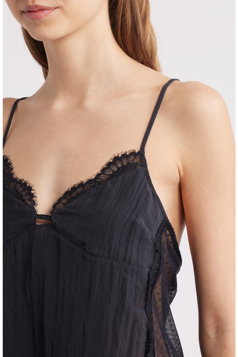 Eye Candy Open Back Lace Trim Camisole (Women) | Nordstromrack