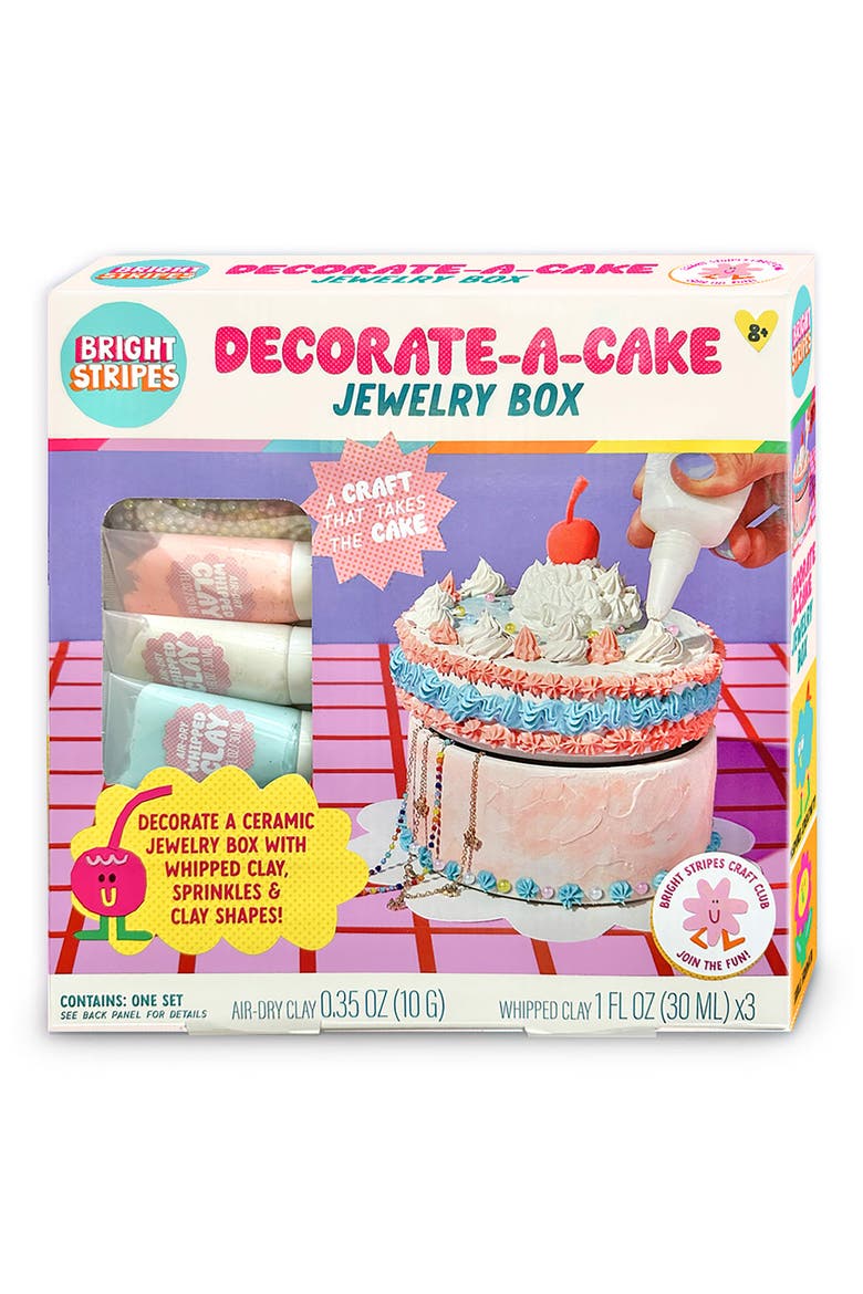 Decorate-A-Cake Jewelry Box, Main, color, NO COLOR