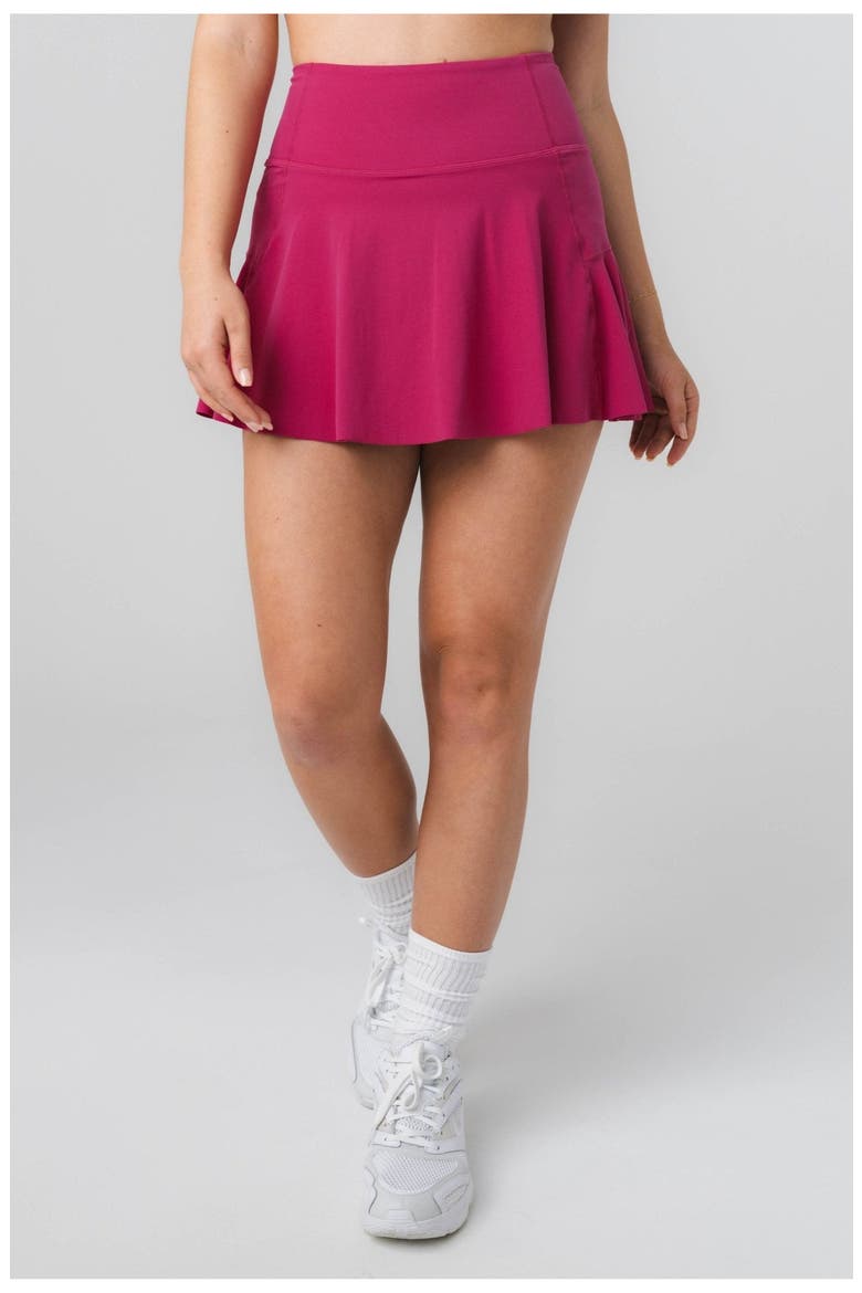 Cloud II Tennis Skort, Main, color, Magenta