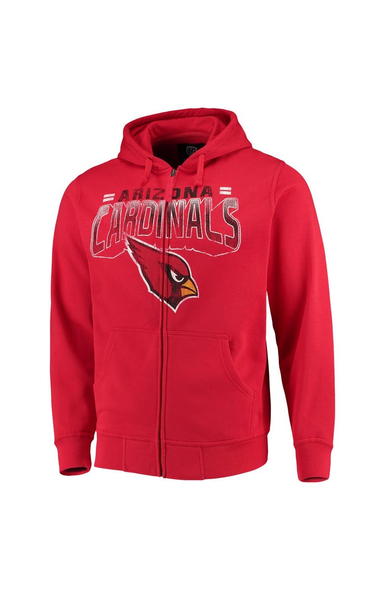 G-III SPORTS BY CARL BANKS Men's G-III Sports by Carl Banks Cardinal Arizona Cardinals Perfect Season Full-Zip Hoodie, Alternate, color, Cardinal