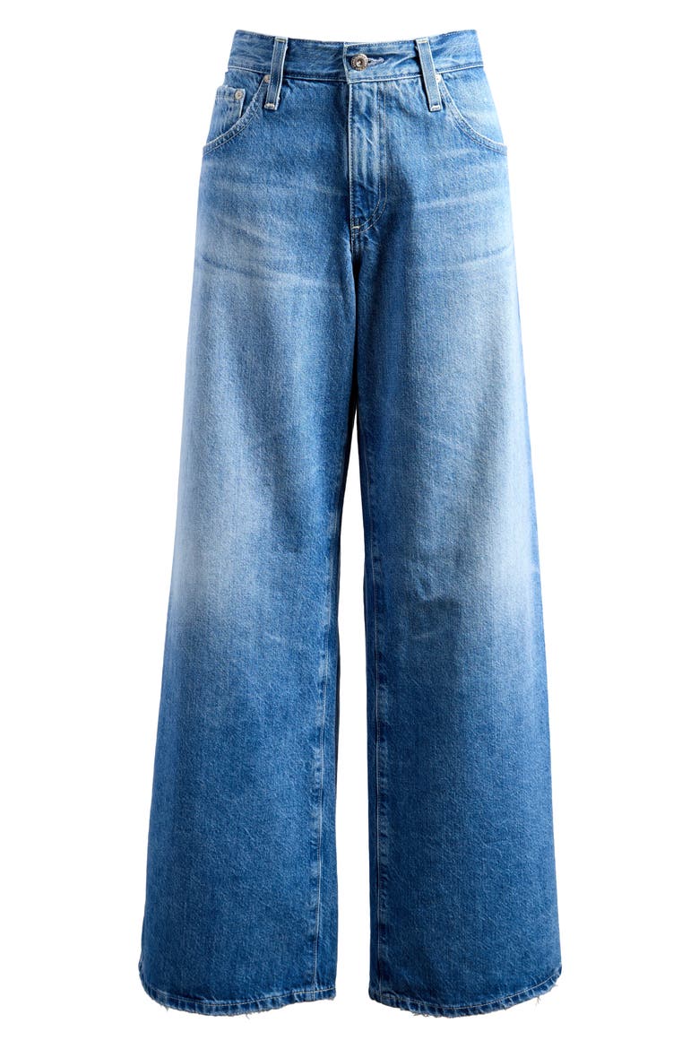 Adria Low Rise Baggy Wide Leg Jeans, Alternate, color, 17 YEARS DIVERGENT