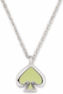 Kate Spade New York mini spade pendant necklace