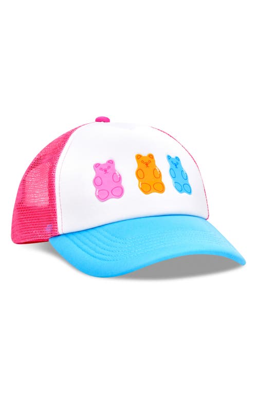 Iscream Kids' Jelly Bear Trucker Hat In White