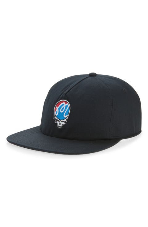 Grateful Dead Stealie Snapback Baseball Cap