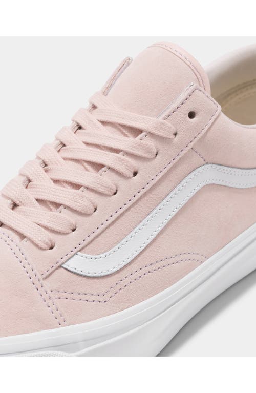Vans Lx Old Skool Pink Suede Sneakers In Pink