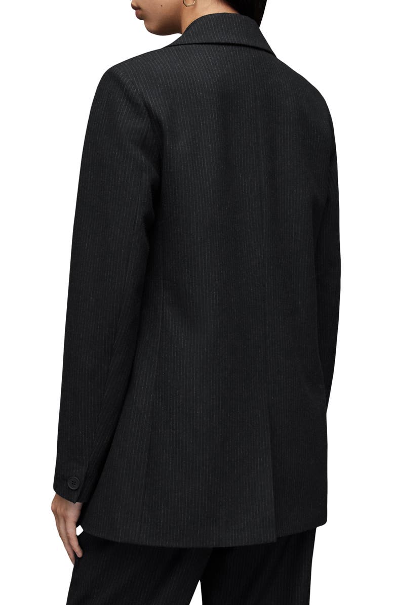 AllSaints Astrid Pinstripe Blazer, Alternate, color, 