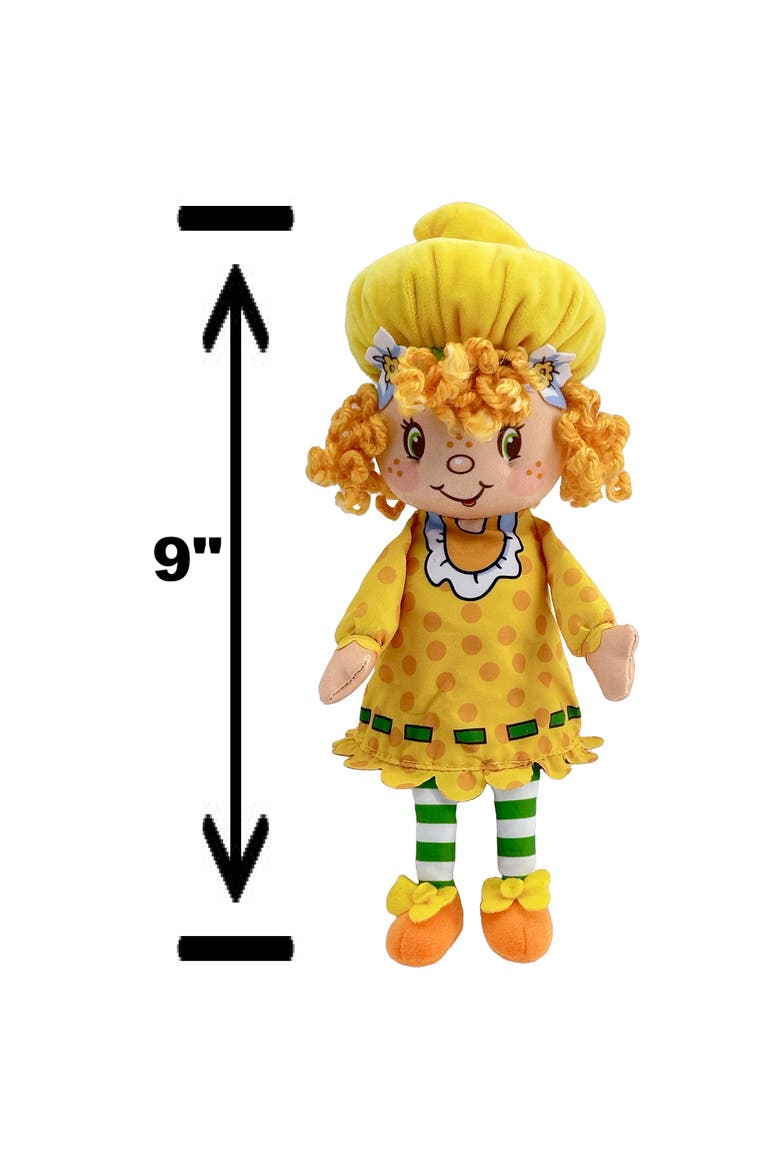 Pop n Flip 9 Inch Lemon Meringue Plush Doll, Alternate, color, Yellow