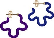 Bea Bongiasca Flower Power Enamel Earrings