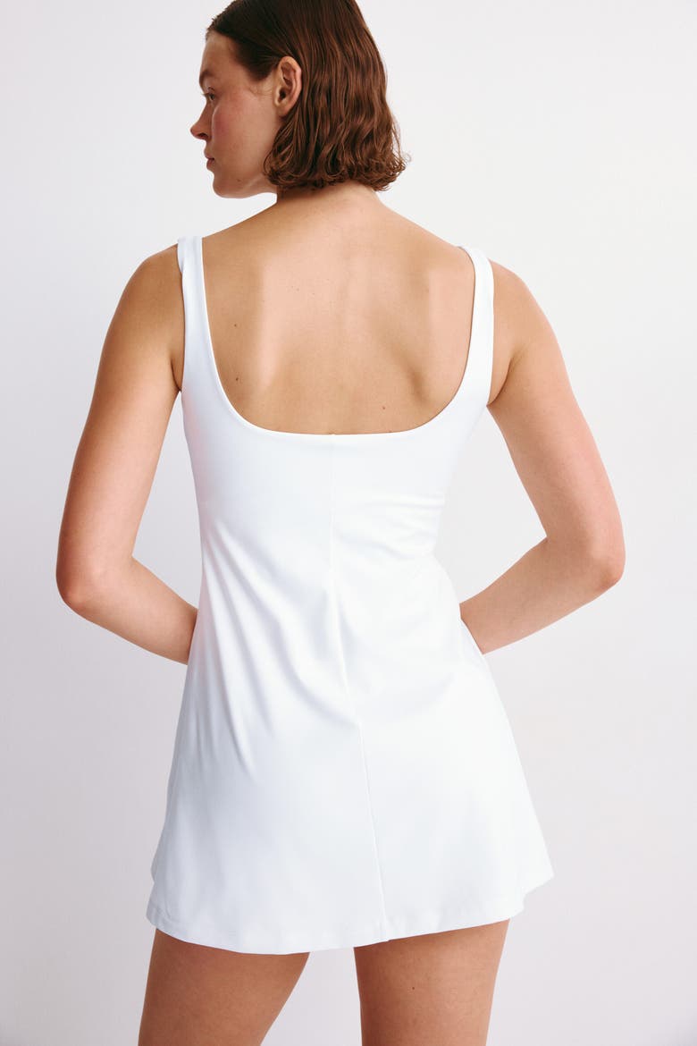 Tennis Dress With Softmove, Alternate, color, White