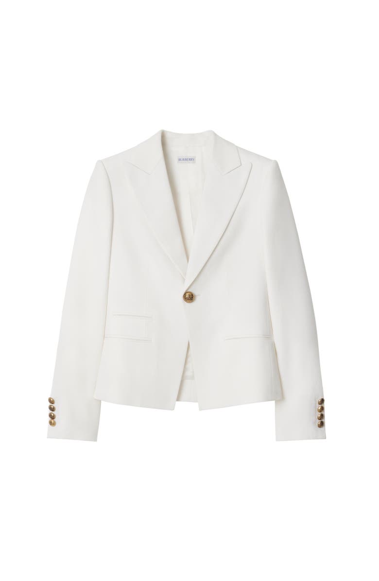 Burberry Wool Tailored Jacket, Alternate, color, 