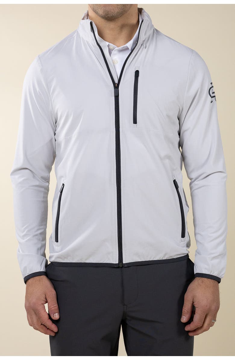 ASHWORTH GOLF AG Packable Jacket, Alternate, color, Stone Grey