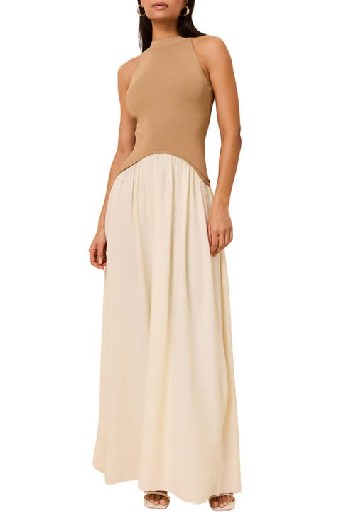 The Isola Sleeveless Maxi Dress