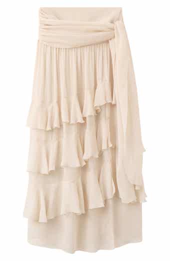 Tiered Maxi Skirt